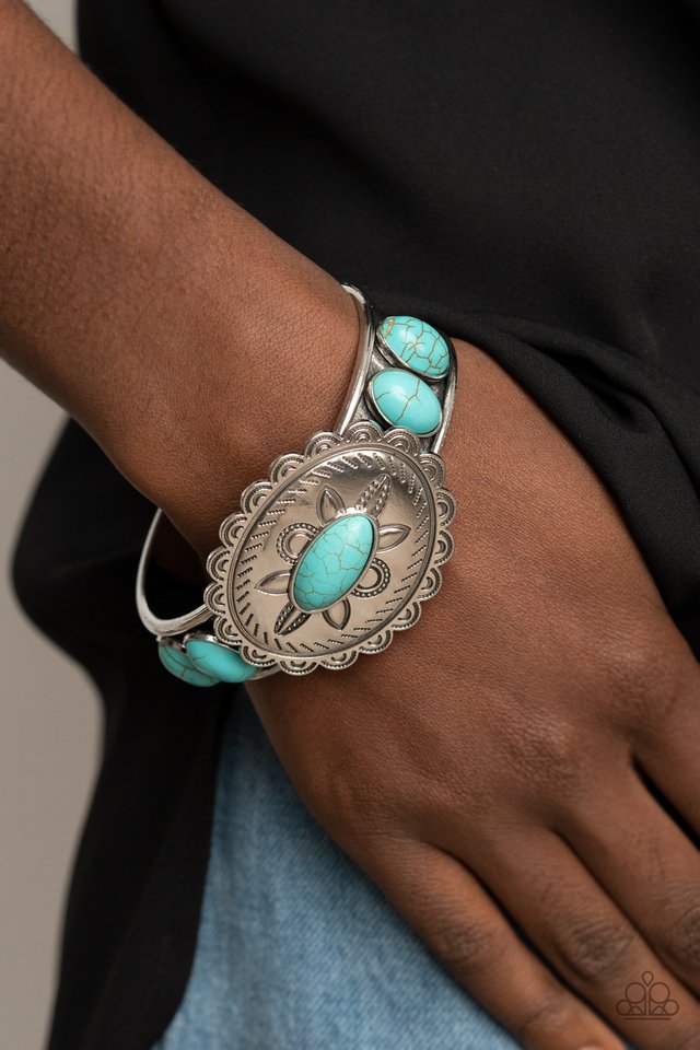 Paparazzi Bracelets - Canyon Heirloom - Blue