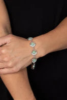 Paparazzi Bracelets - Twinkling Trajectory - Green