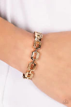 Paparazzi Bracelets - Powerhouse Plunder - Gold