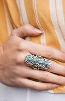 Paparazzi Rings - Terra Trinket - Blue