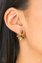 Paparazzi Earrings - Radical Refinement - Brass