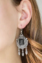 Paparazzi Earrings - Open Pastures - Black