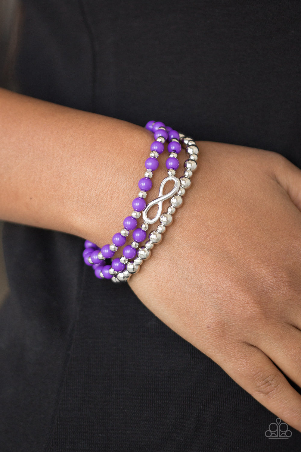 Paparazzi Bracelets - Immeasurably Infinite - Purple