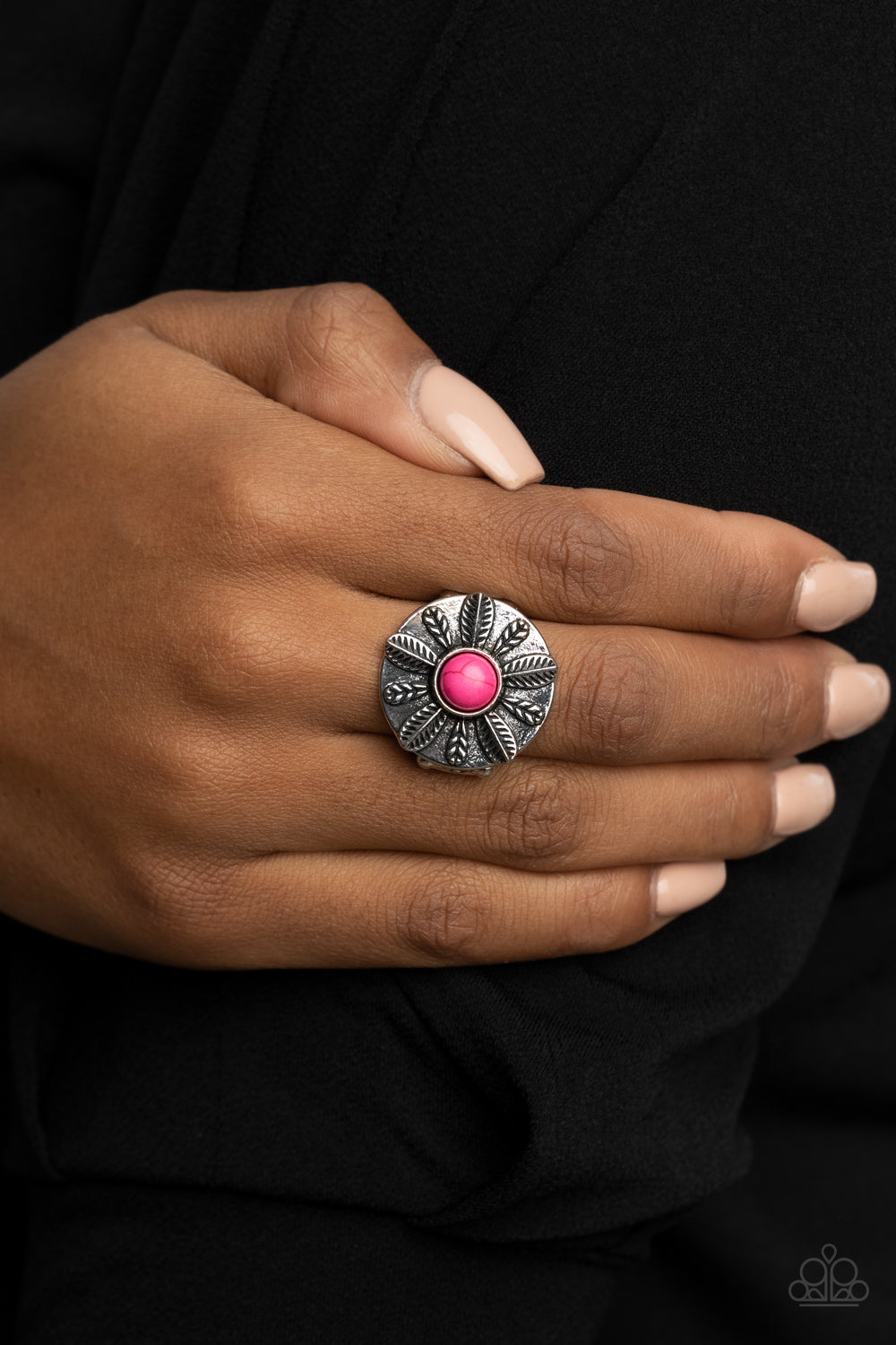 Paparazzi Rings - Palms Reader - Pink