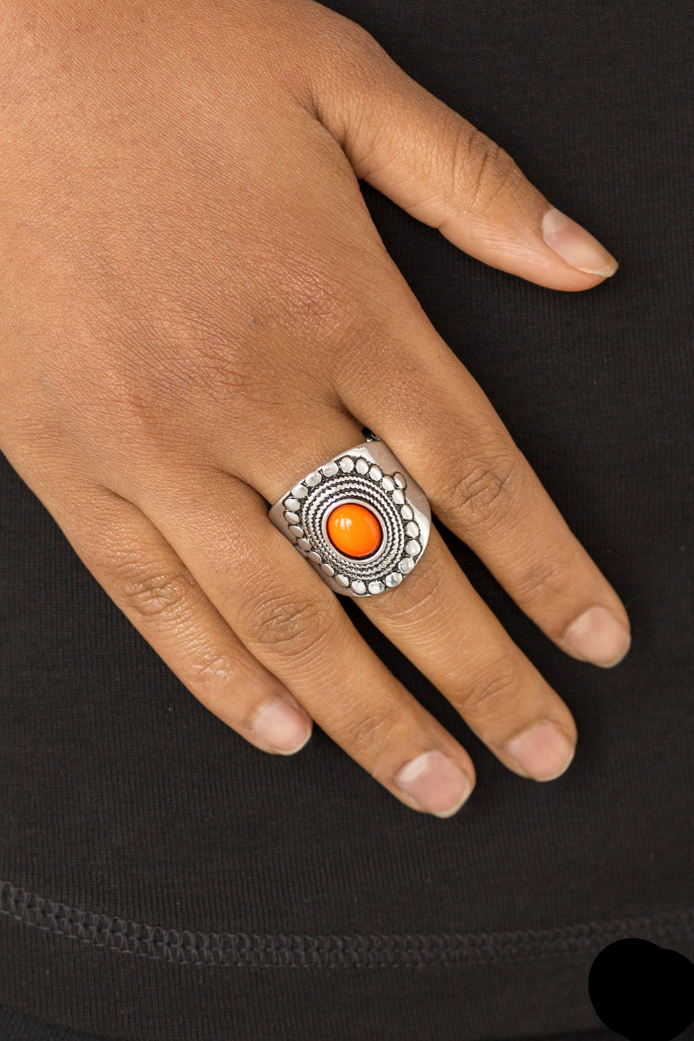 Paparazzi Rings - Zen to One - Orange - R819