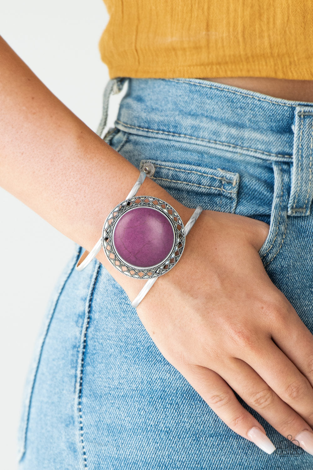 Paparazzi Bracelets - Rodeo Rage - Purple