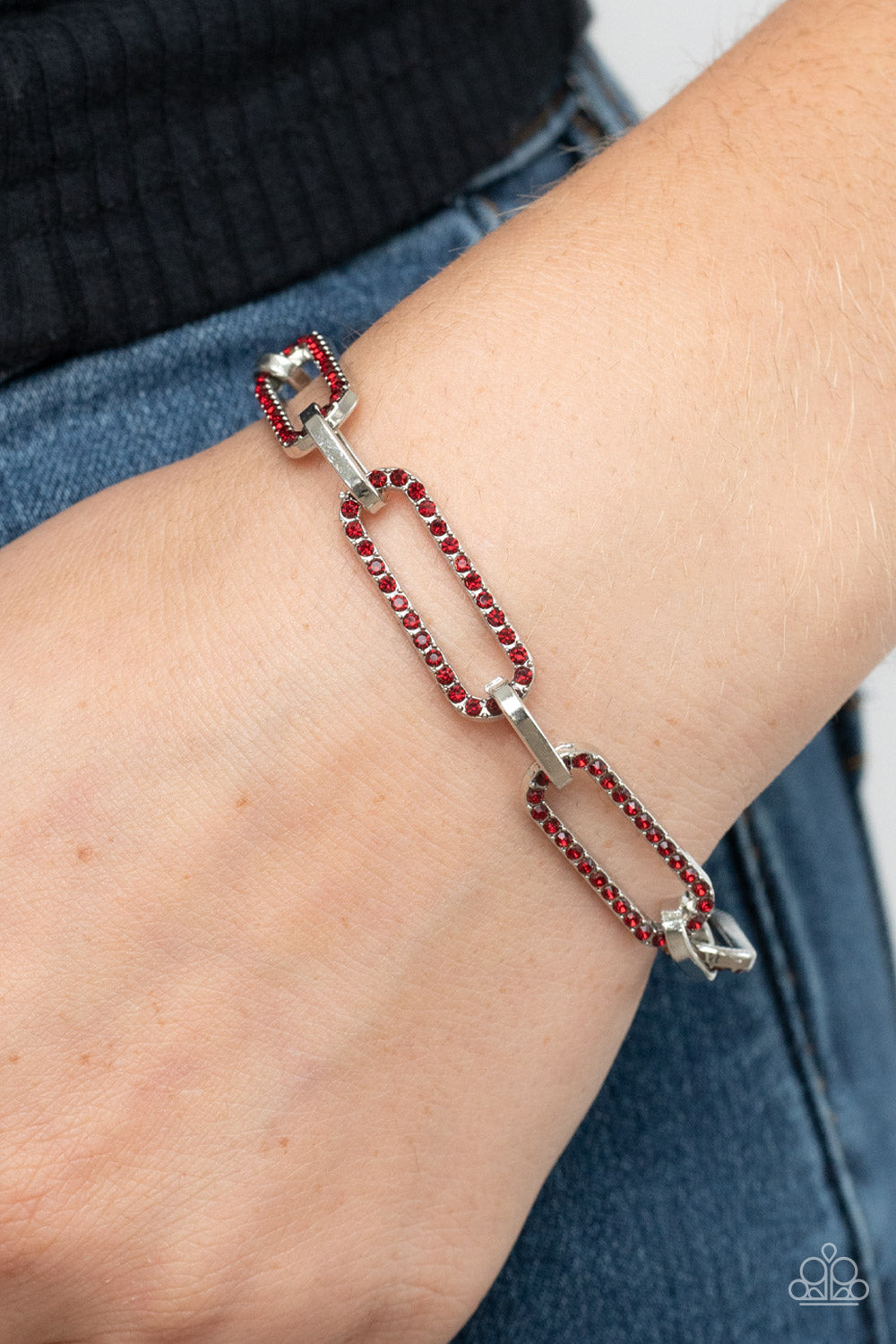 Paparazzi Bracelets - Still Not Oval You - Red