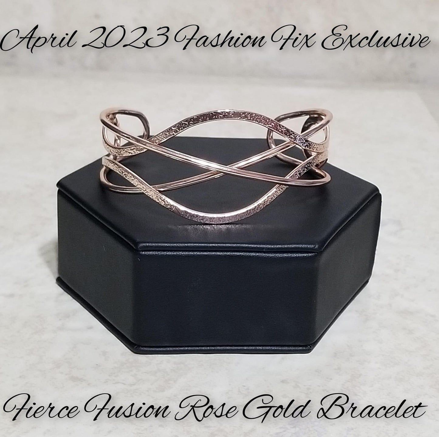 Paparazzi Bracelets - Fierce Fusion - Rose Gold - Cuff
