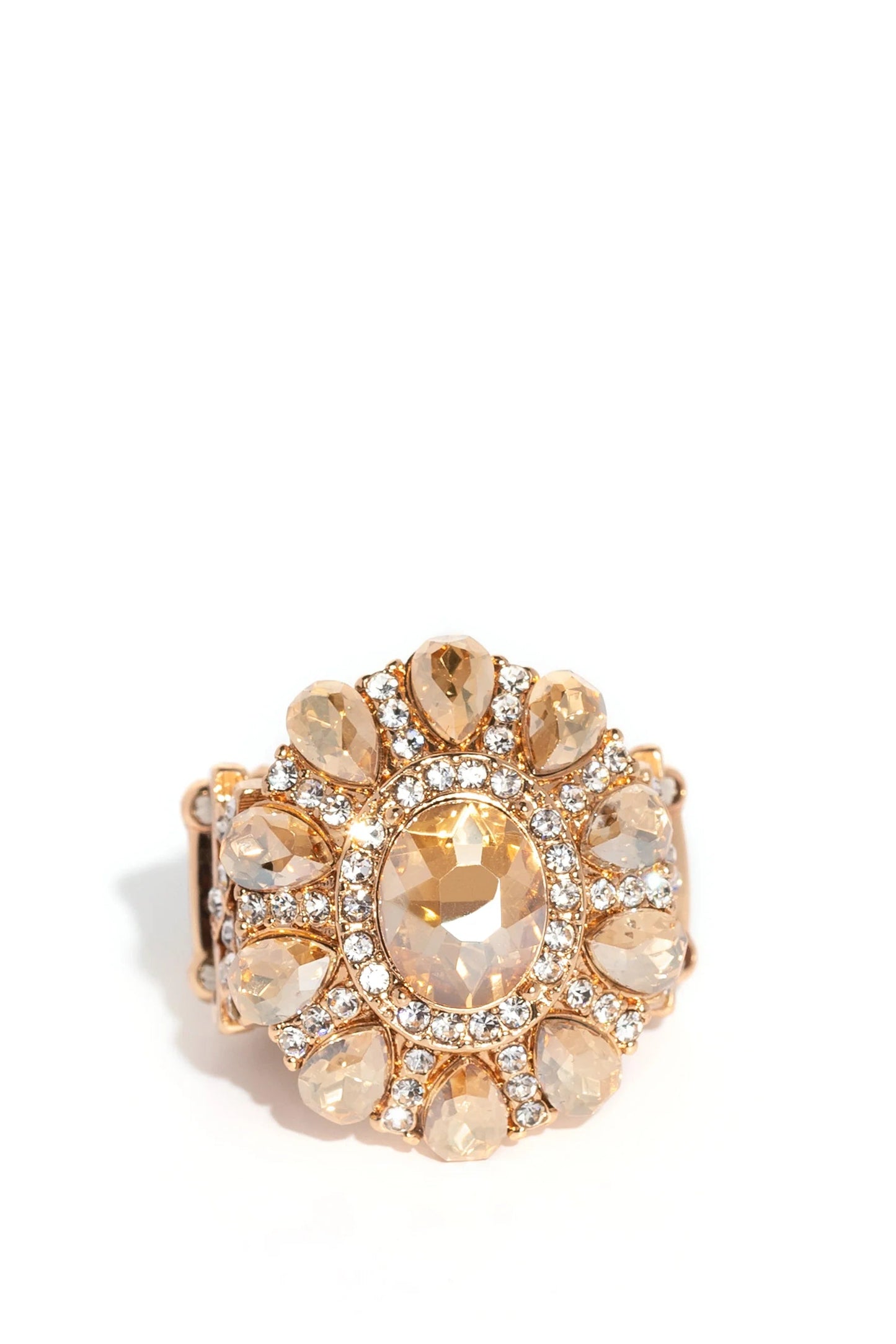 Paparazzi Rings - Glimmer and Spice - Gold