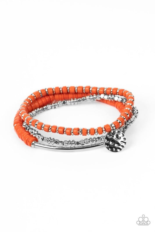 Paparazzi Bracelets - Terraform Trendsetter - Orange