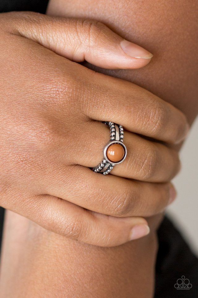 Paparazzi Rings - Trek and Field - Brown