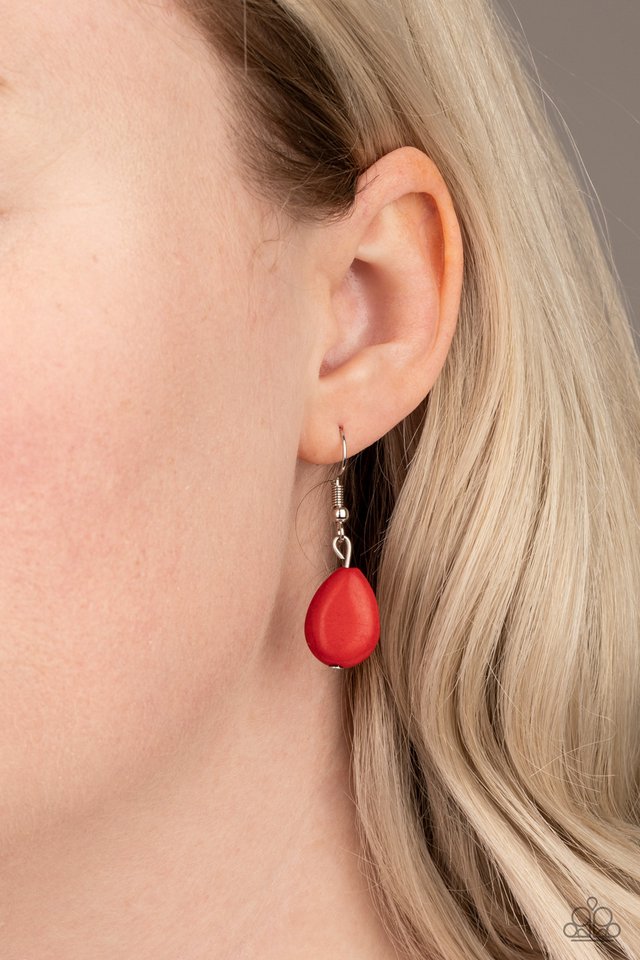 Paparazzi Necklaces - Very Venturous - Red
