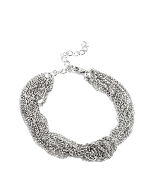 Paparazzi Bracelets - Copious Control - Silver - Fashion Fix