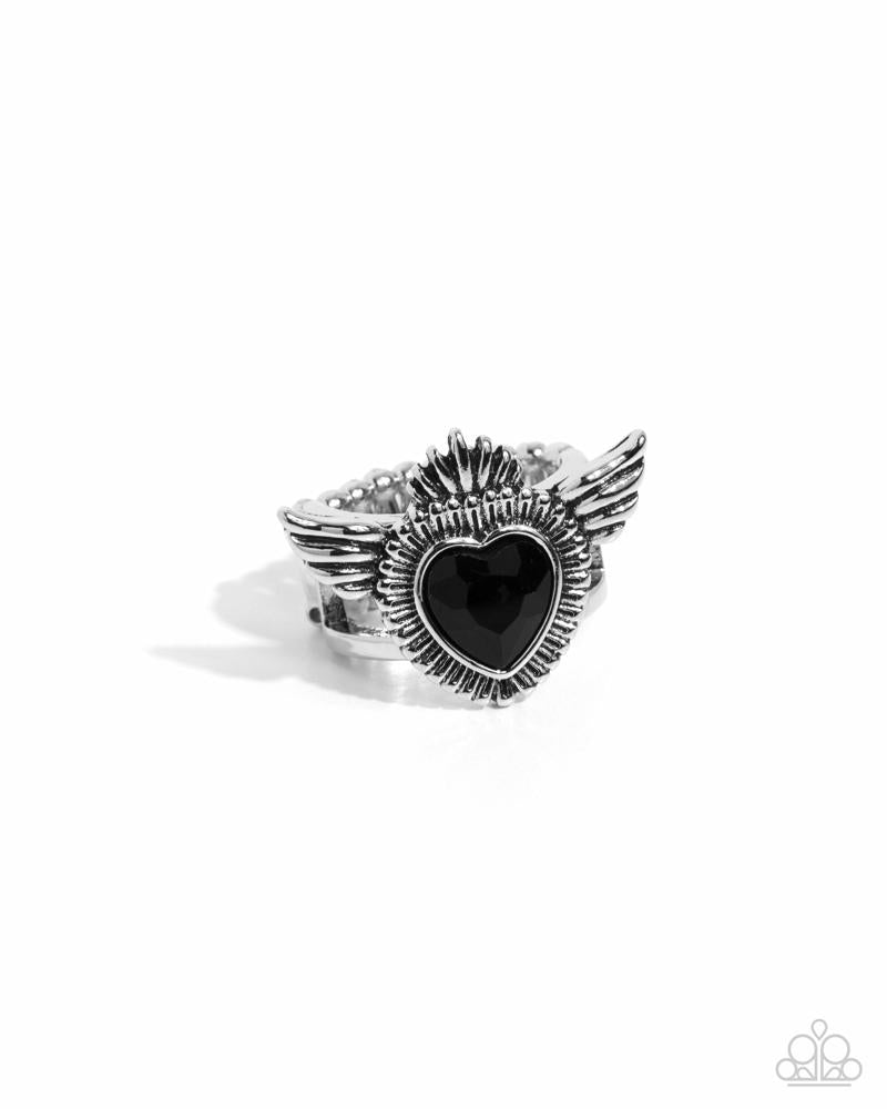 Paparazzi PREORDER Rings - Diva Dame - Black