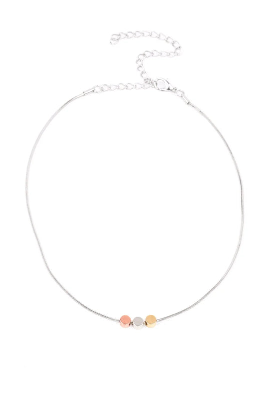 Paparazzi Necklaces - Dynamically Dainty - Multi
