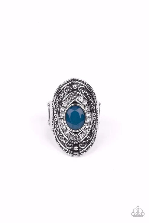 Paparazzi Rings - Entrancing Enchantment - Blue