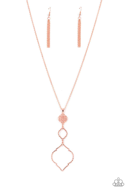 Paparazzi Necklaces - Marrakesh Mystery - Copper