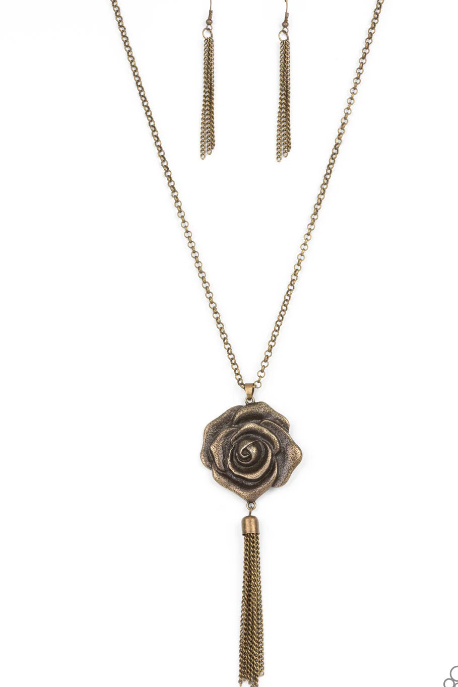 Paparazzi Necklaces - Rosy Redux - Brass