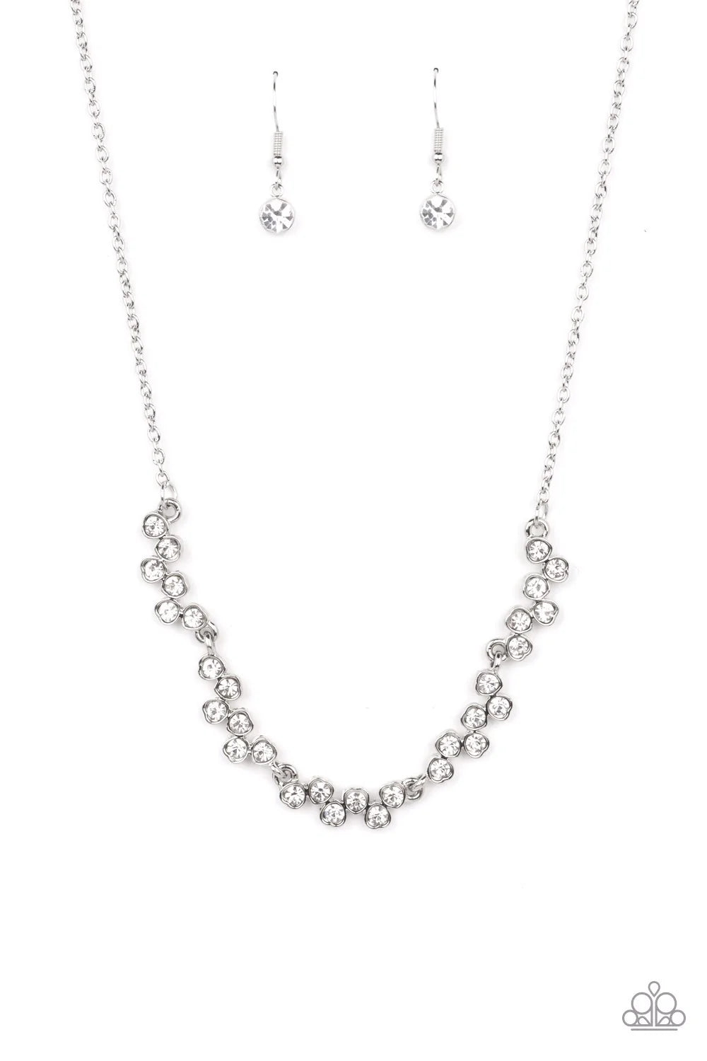 Paparazzi Necklaces - Selfie-Love - White