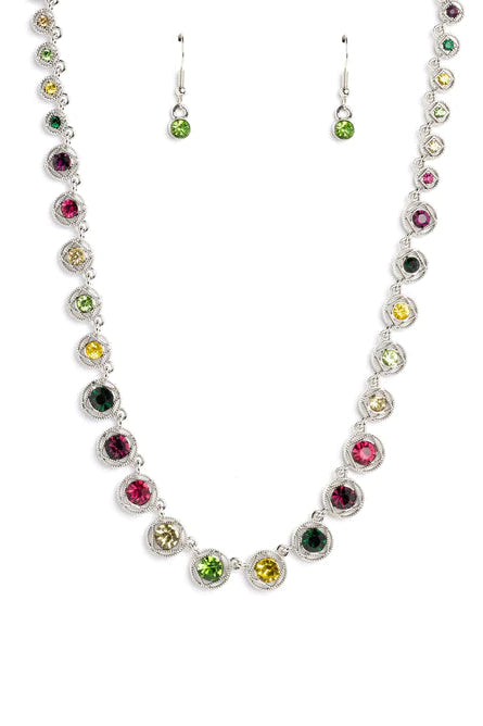 Paparazzi Necklaces - Kaleidoscope Charm - Multi