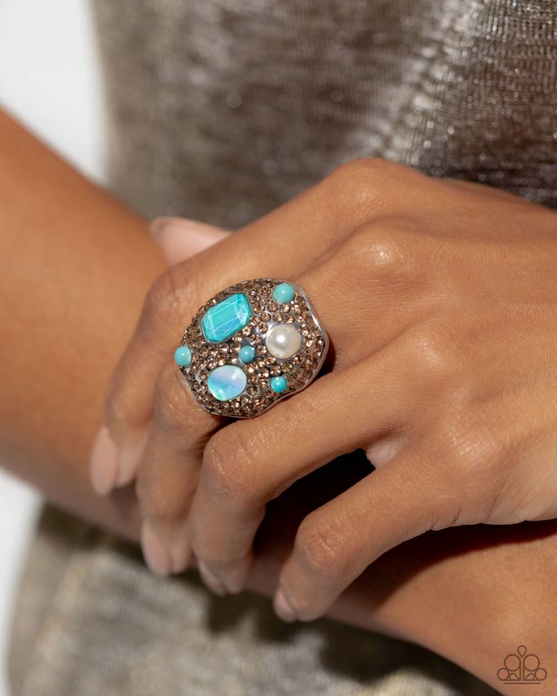 Paparazzi Rings - Active Artistry - Blue