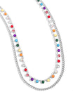 Paparazzi Necklaces - Delicate Dame - Multi