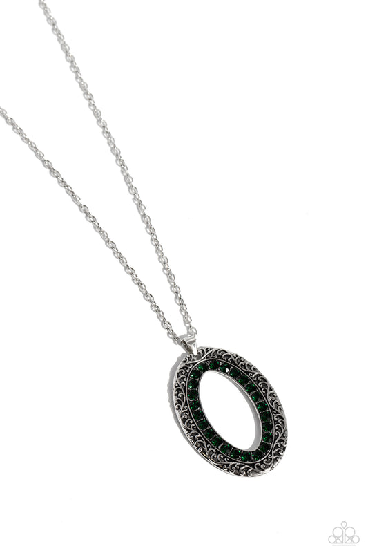 Paparazzi Necklaces - Villa Vixen - Green