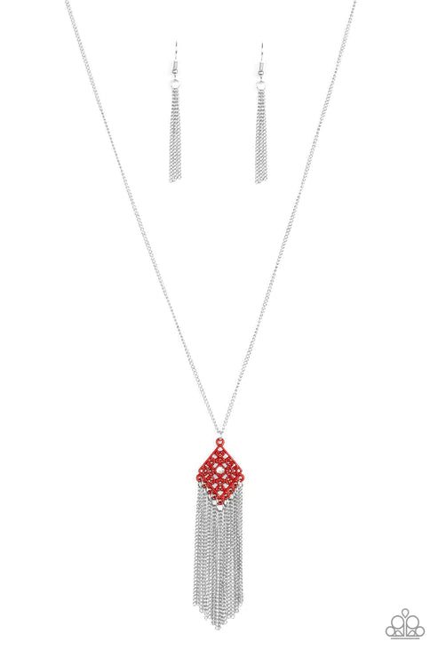 Paparazzi Necklaces - Color Me Capricious - Red