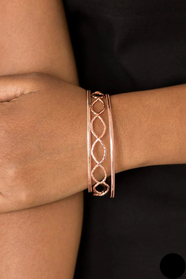Paparazzi Bracelets - Metal Manic - Copper