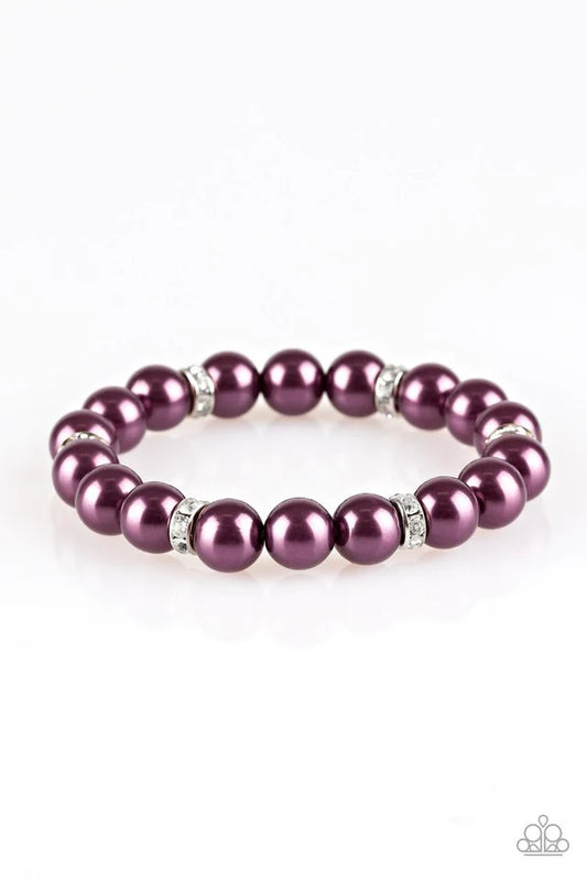 Paparazzi Bracelets - Exquisitely Elite - Purple
