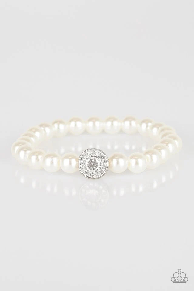 Paparazzi Bracelets - Follow My Lead - White