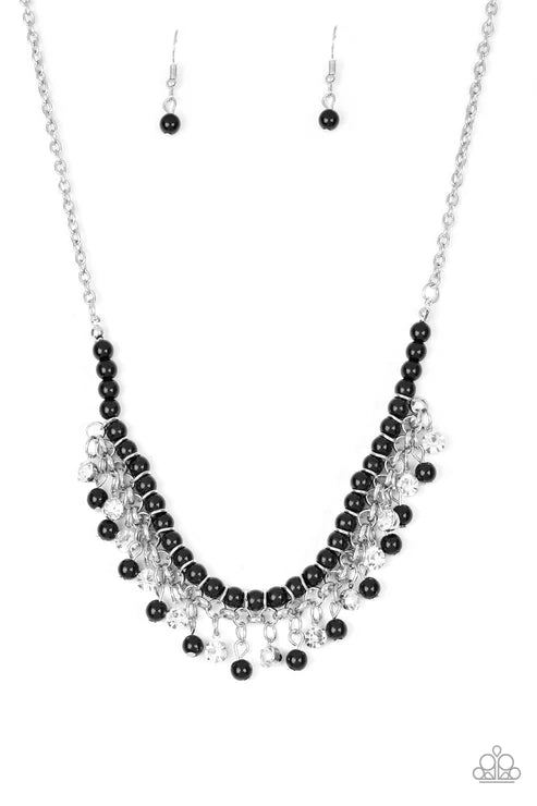 Paparazzi Necklaces - A Touch of Classy - Black