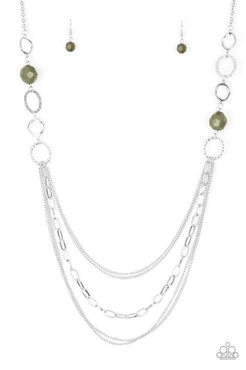 Paparazzi Necklaces - Margarita Masquerades - Green