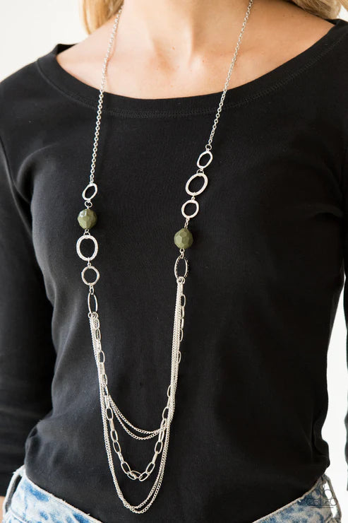 Paparazzi Necklaces - Margarita Masquerades - Green