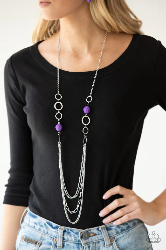 Paparazzi Necklaces - Margarita Masquerades - Purple