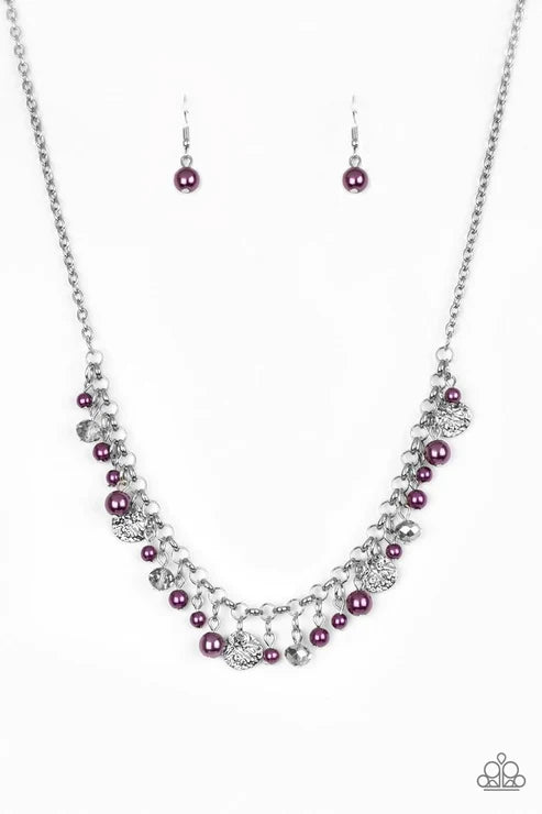 Paparazzi Necklaces - Coastal Cache - Purple