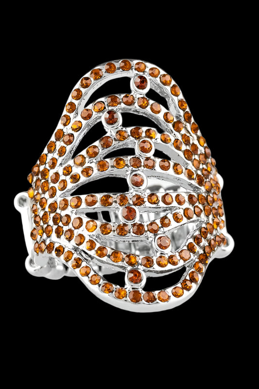 Paparazzi Rings - Stratospheric - Brown