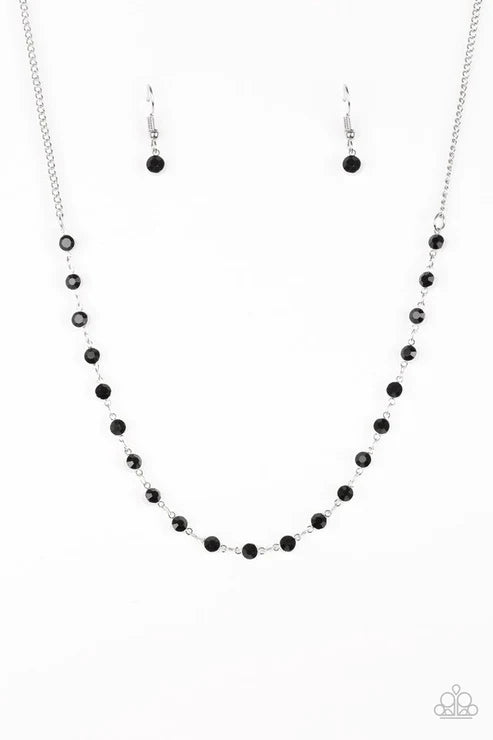 Paparazzi Necklaces - Party Like a Princess - Black