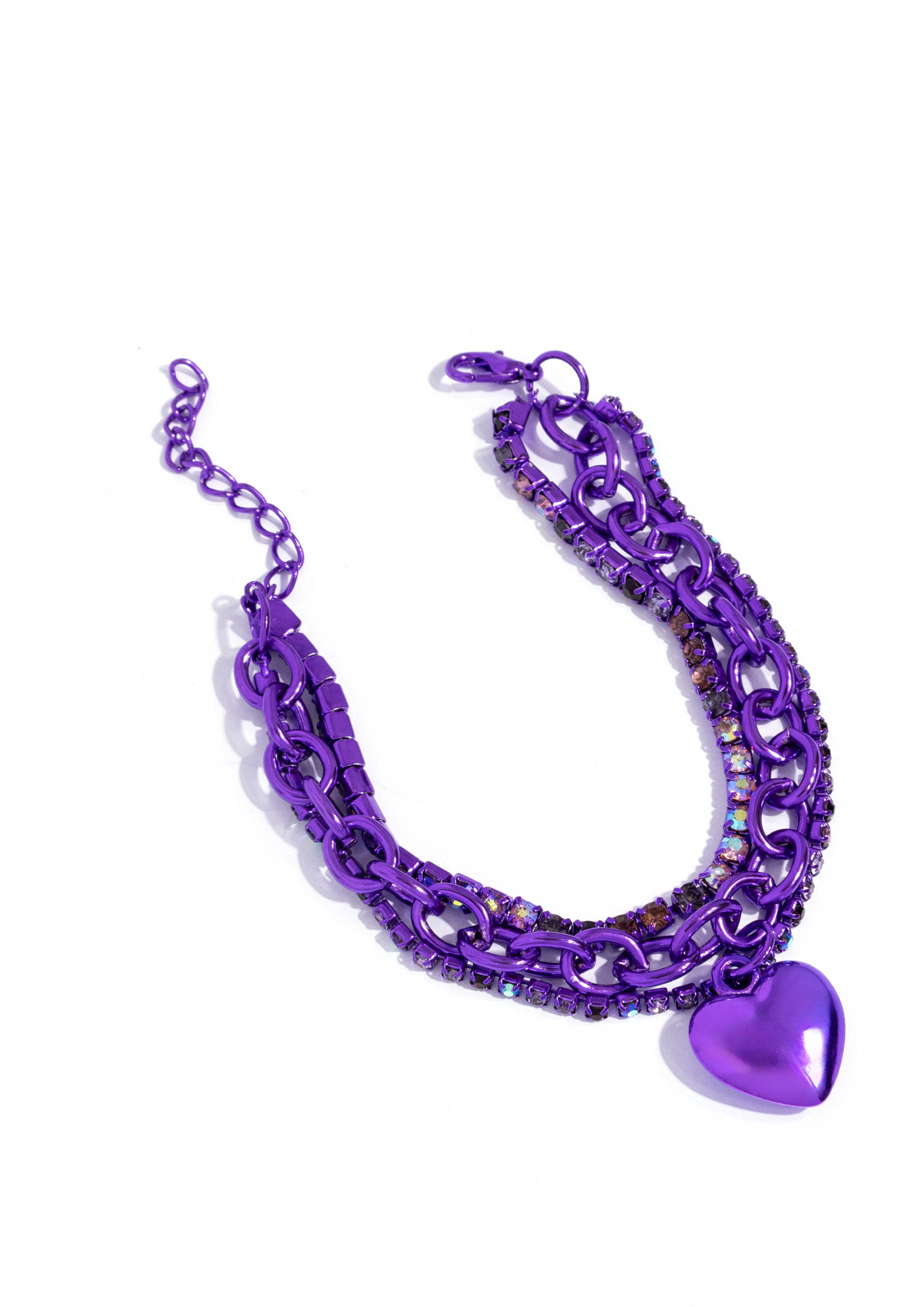 Paparazzi Bracelets - Affectionate Accent - Purple
