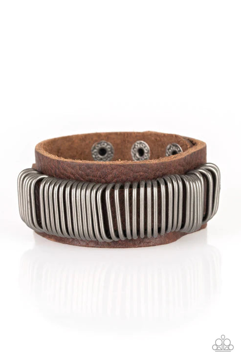 Paparazzi Urban Collection - Boondock Bandit - Brown