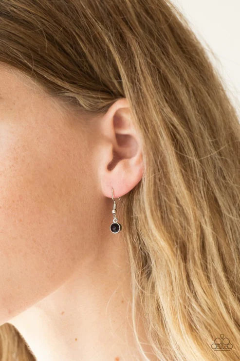 Paparazzi Necklaces - Chicly Centered - Purple