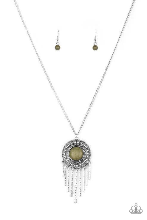 Paparazzi Necklaces - Bon Voyager - Green