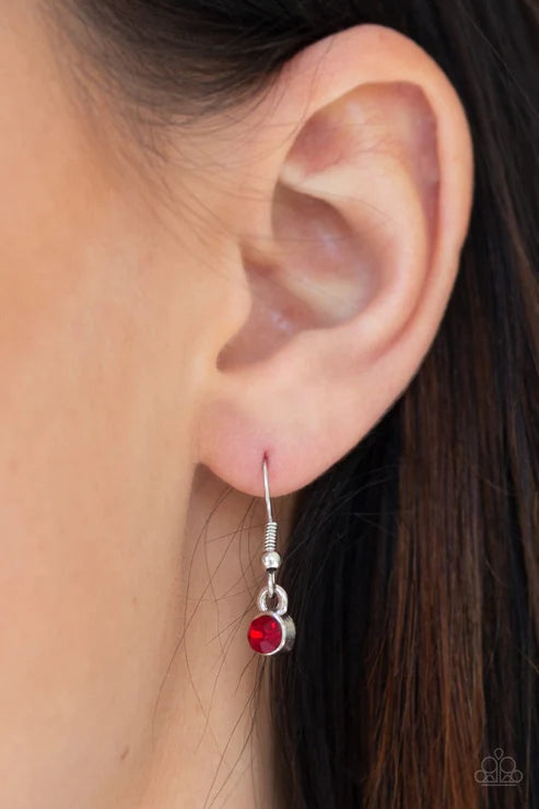Paparazzi Necklaces - Sky Quest - Red