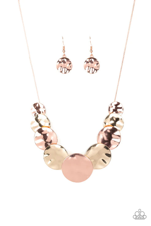 Paparazzi Necklaces - A Daring Discovery - Copper