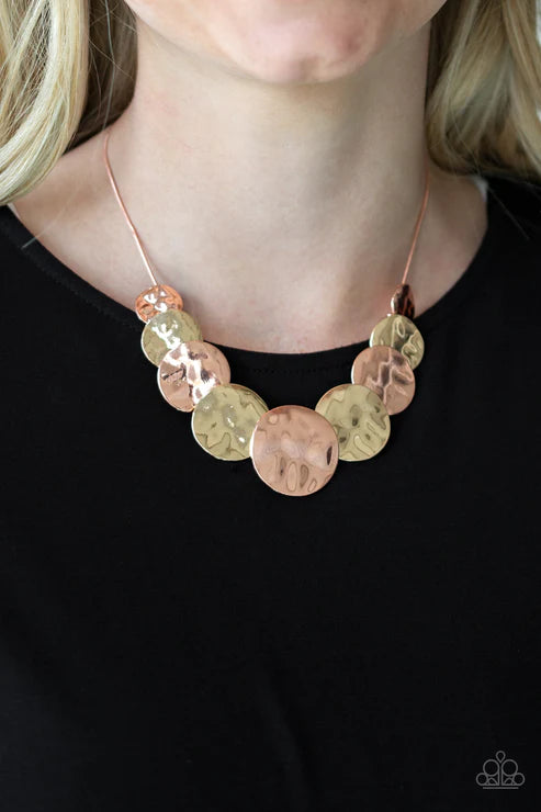Paparazzi Necklaces - A Daring Discovery - Copper