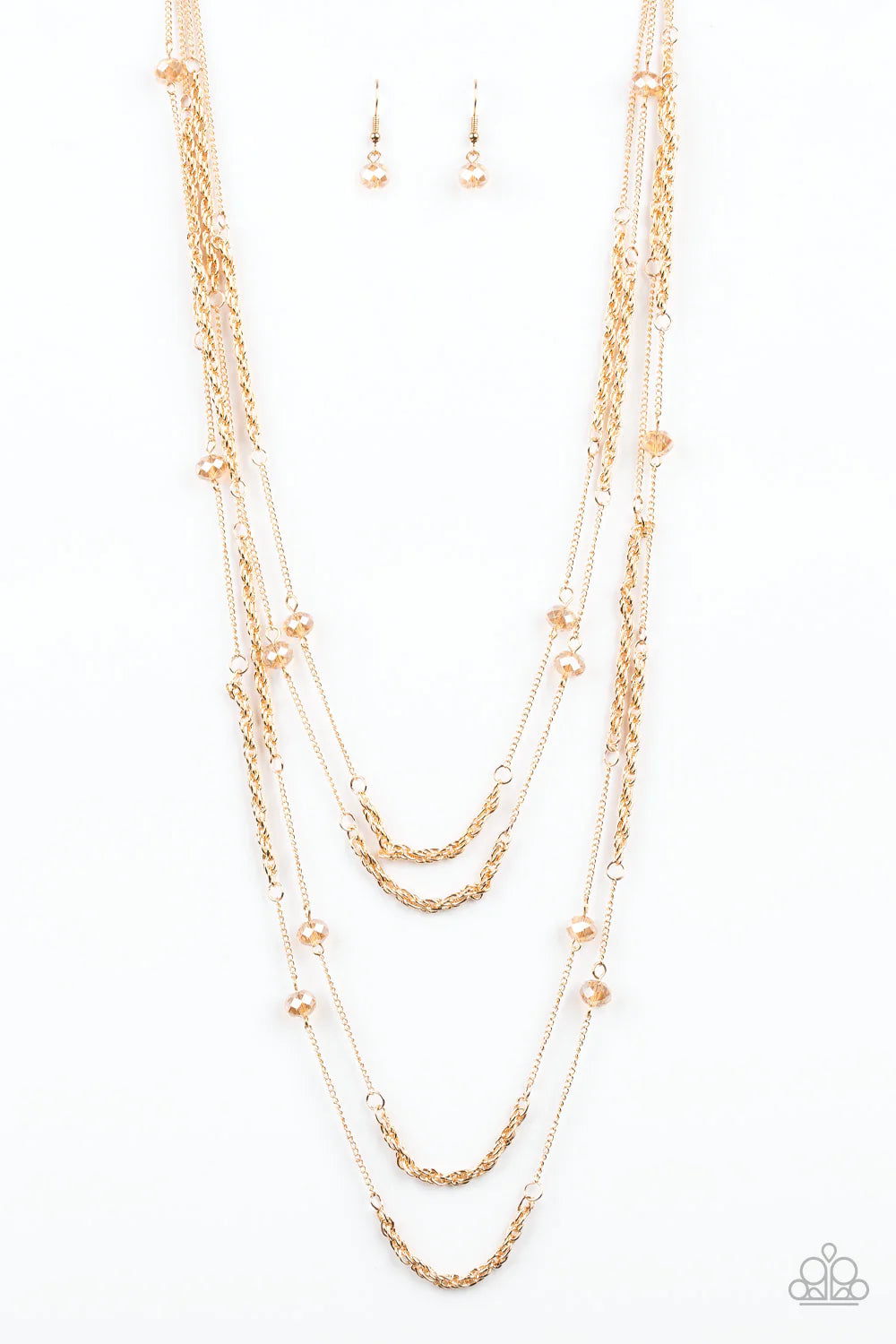Paparazzi Necklaces - Open For Opulence - Gold