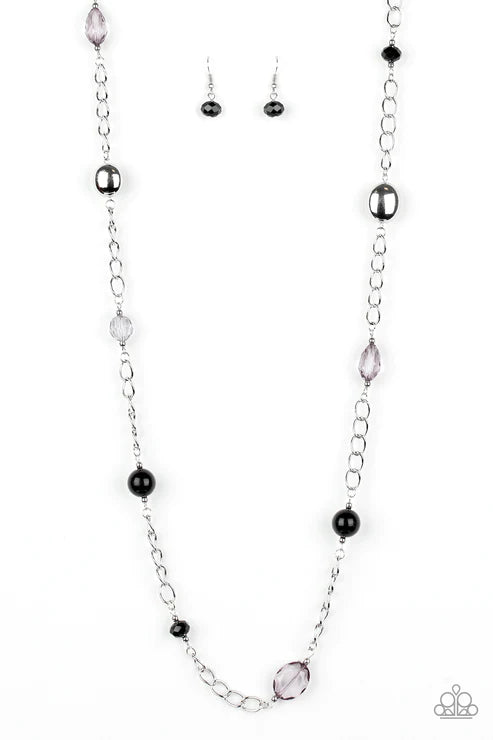 Paparazzi Necklaces - Only for Special Occasions - Black