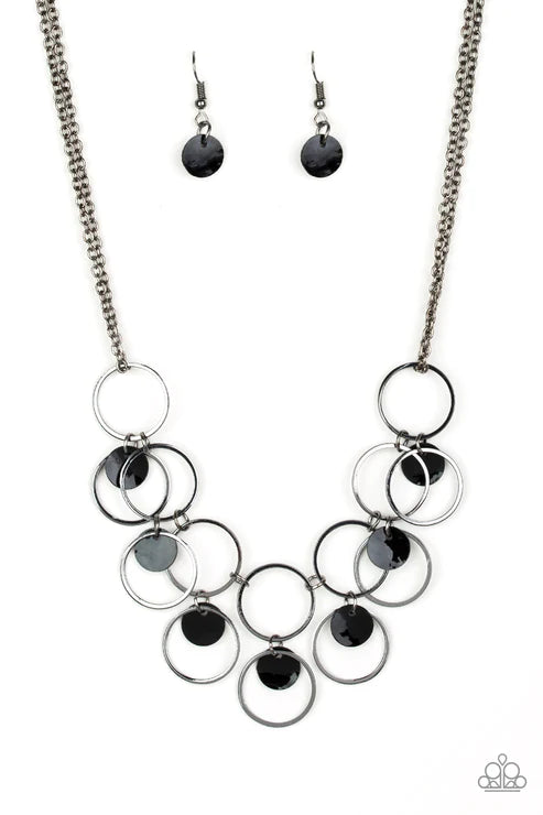 Paparazzi Necklaces - Ask and You Shell Receive - Black
