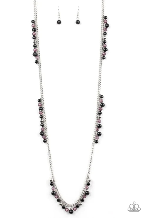 Paparazzi Necklaces - Miami Mojito - Black