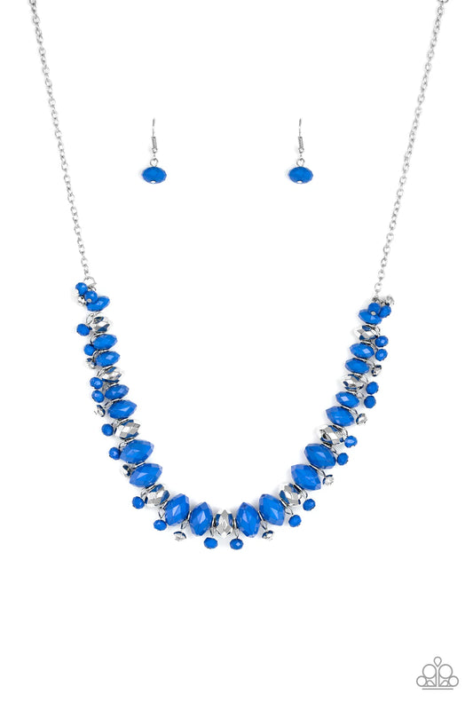 Paparazzi Necklaces - Brags to Riches - Blue